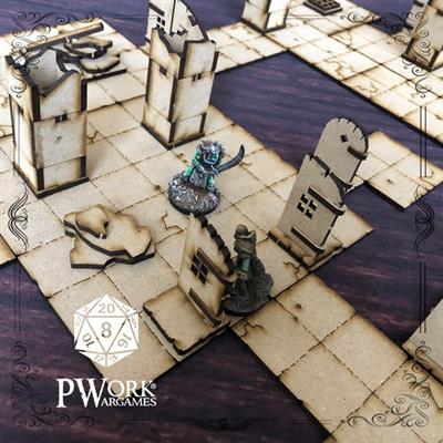 Mdf Fantasy Tiles The Dungeon