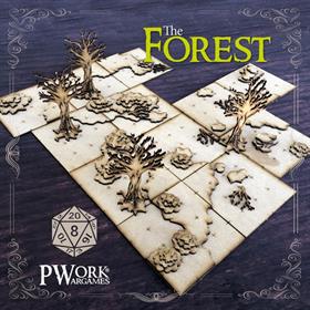 Mdf Fantasy Tiles The Forest