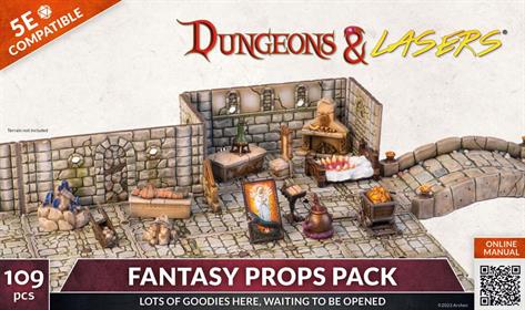 Dungeons & Lasers Fantasy Props Pack