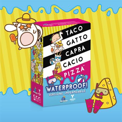 Taco Gatto Capra Cacio Pizza - Waterproof