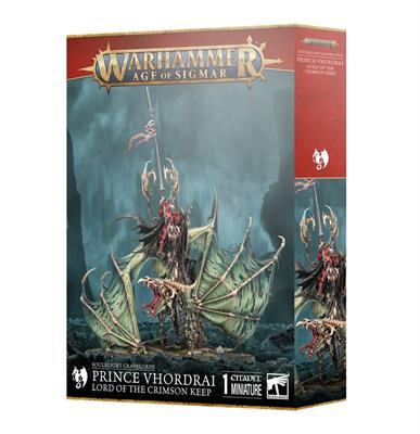 Soulblight Gravelords: Principe Vhordrai Signore Della Rocca Cremisi