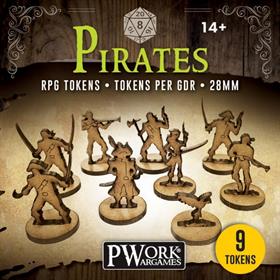 MDF RPG Tokens Pirates