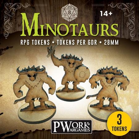 MDF RPG Tokens Minotaurs