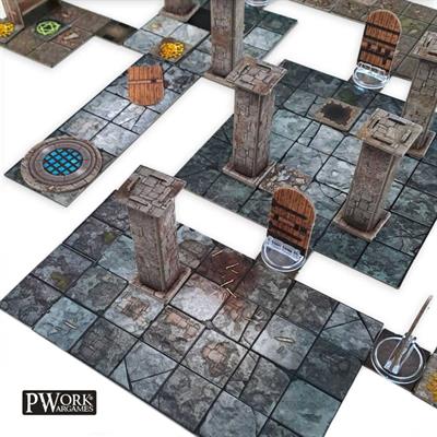 The Dungeon - RPG - Modular Map Tiles