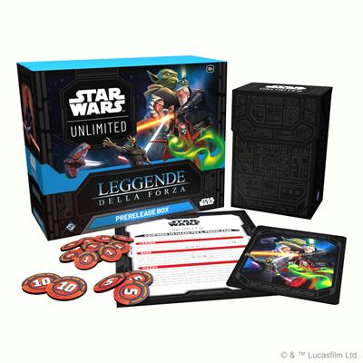 Star Wars Unlimited - Leggende della Forza: Prerelease Box IT