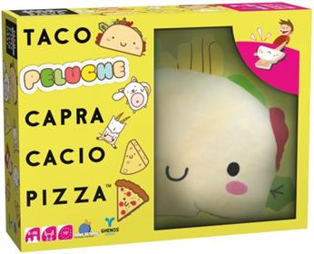 Taco Peluche Gatto Capra Cacio Pizza