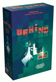 Behind