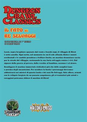 Dungeon Crawl Classics - Il Fato Dei Re Selvaggi - Avventura