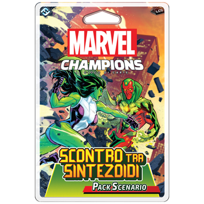 Marvel Champions Lcg - Scontro Tra Sintezoidi
