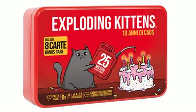 Exploding Kittens 10 Anni Di Caos