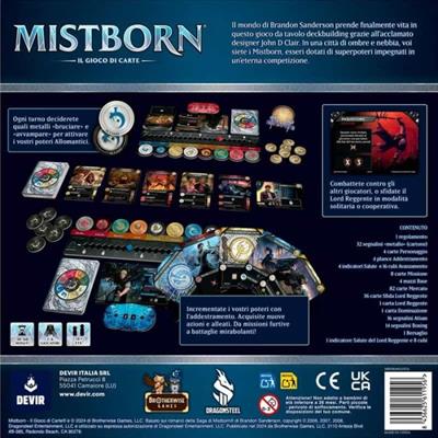 Mistborn Il Gioco Di Carte