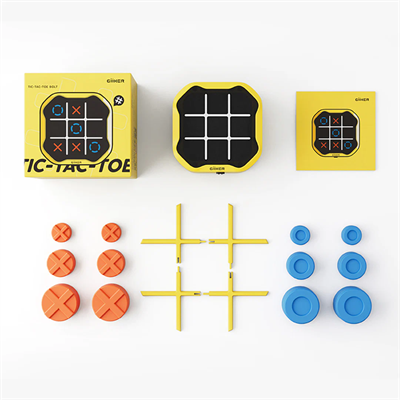 Tic-Tac-Toe Bolt - 3-In-1 Handheld Games