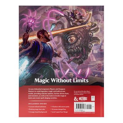 D&D Arcana Unleashed Hard Cover