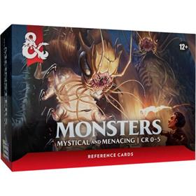 Dungeons & Dragons - Reference Cards - Monsters - Mystical and Menacing - CR 0-5