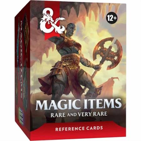 Dungeons & Dragons - Reference Cards - Magic Items - Rare and Very Rare