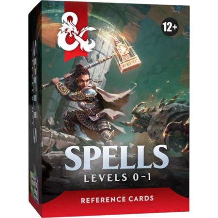 Dungeons & Dragons - Reference Cards - Spells Levels 0-1