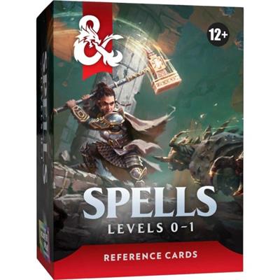 Dungeons & Dragons - Reference Cards - Spells Levels 0-1