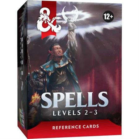 Dungeons & Dragons - Reference Cards - Spells Levels 2-3