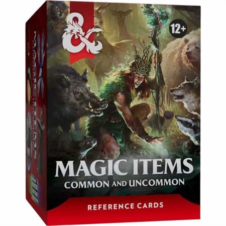 Dungeons & Dragons - Reference Cards - Magic Items - Common and Uncommon