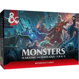 Dungeons & Dragons - Reference Cards - Monsters - Fearsome and Ferocious - CR 0-5