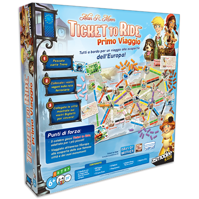 Ticket To Ride Primo Viaggio - Europa
