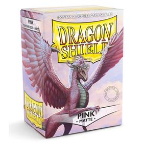 Dragon Shield Deck Protectors Da 100 Pink Matte