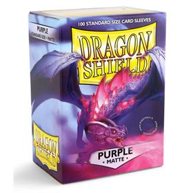 Dragon Shield Deck Protectors Da 100 Purple Matte