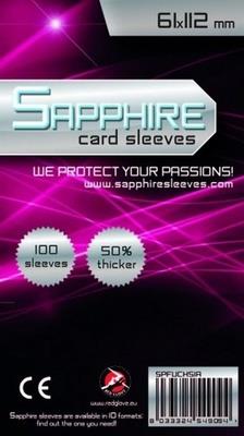 Sapphire Card Sleeves Fuchsia 61 X 112