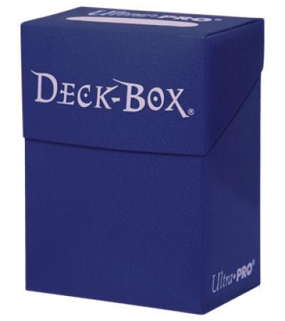 Deck Box Blu - PORTA MAZZI - Fantamagus Giochi da Tavolo - Giochi di Ruolo  - Miniature - Gadgets - Carte Collezionabili