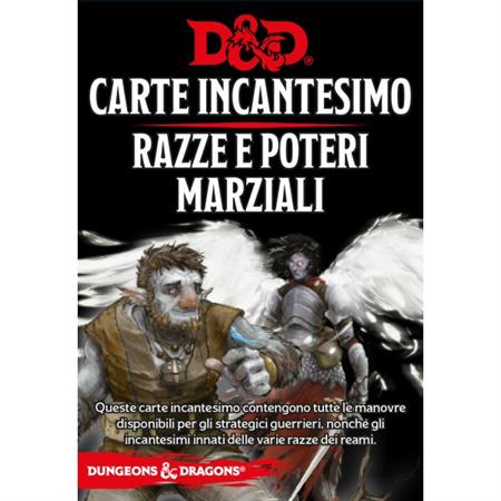 Dungeons and Dragons D&D LIBRO DEGLI INCANTESIMI Schede Poteri Marziali e razze 5th Edizione 
