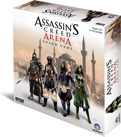 Assassin's Creed Arena Board Game - CLASSICI-FAMIGLIA - Fantamagus Giochi  da Tavolo - Giochi di Ruolo - Miniature - Gadgets - Carte Collezionabili
