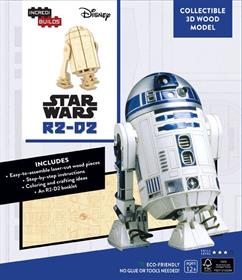 Star Wars Incredibuilds 3d Wood Model Kit R2-d2