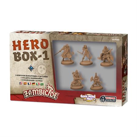 Zombicide Black Plague - Hero Box 1