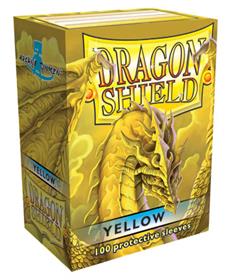 Dragon Shield Deck Protectors Da 100 Yellow Matte