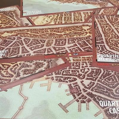 D&d 5a Ed. - Waterdeep: Mappe Dei Quartieri