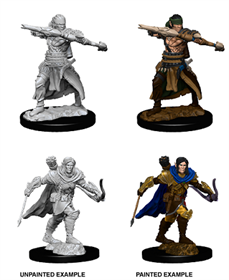 Pathfinder Battles Deep Cuts Male HalF-Elf Ranger
