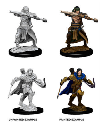 Pathfinder Battles Deep Cuts Male HalF-Elf Ranger