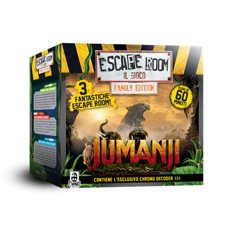 Escape Room Jumanji - COOPERATIVI - Fantamagus Giochi da Tavolo - Giochi di  Ruolo - Miniature - Gadgets - Carte Collezionabili