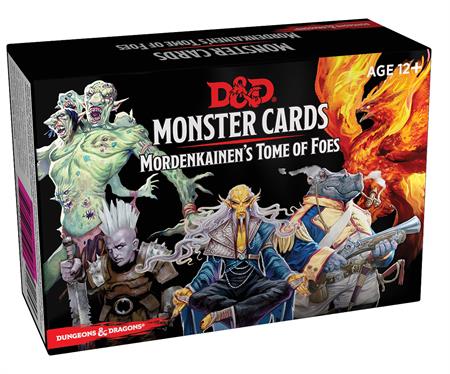 D&d Monster Cards - Mordenkainen's Tome Of Foes (109 Cards) - en