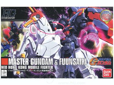 Hgfc Gundam Master & Fuun Saki 1/144