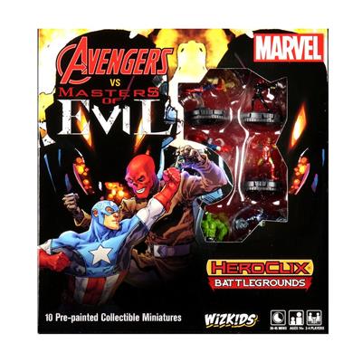 Marvel Heroclix:  Battleground Avengers V.mast.of Evil