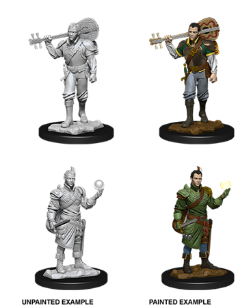 D&d Nolzur Mum HalF-Elf Male Bard