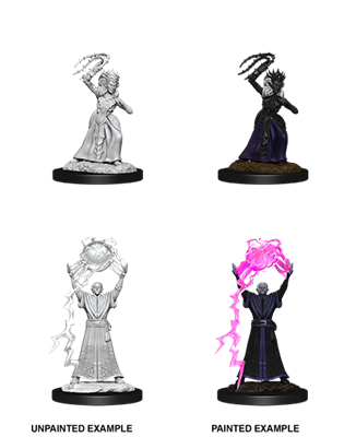 D&D Nolzur Mum Drow Mage & Drow Priestess