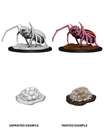 D&d Nolzur Mum Giant Spider & Egg Clutch