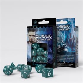 Classic Rpg Stormy & White Dice Set (7)