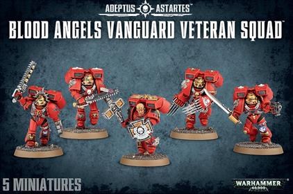 Blood Angels Vanguard Veteran Squad