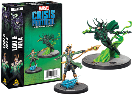 Marvel Crisis Protocol: Loki & HelA- en