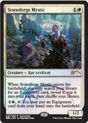 Mtg Um Stoneforge Mystic&Kor Hookmaster