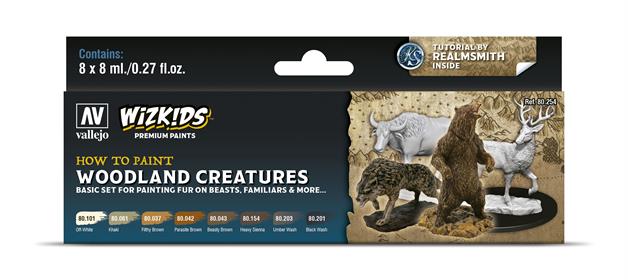 Wizkids Set Pittura Woodland Creatures