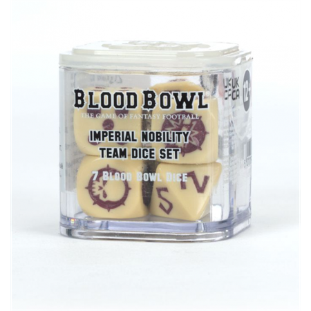 Blood Bowl Imperial Nobility Team Dice